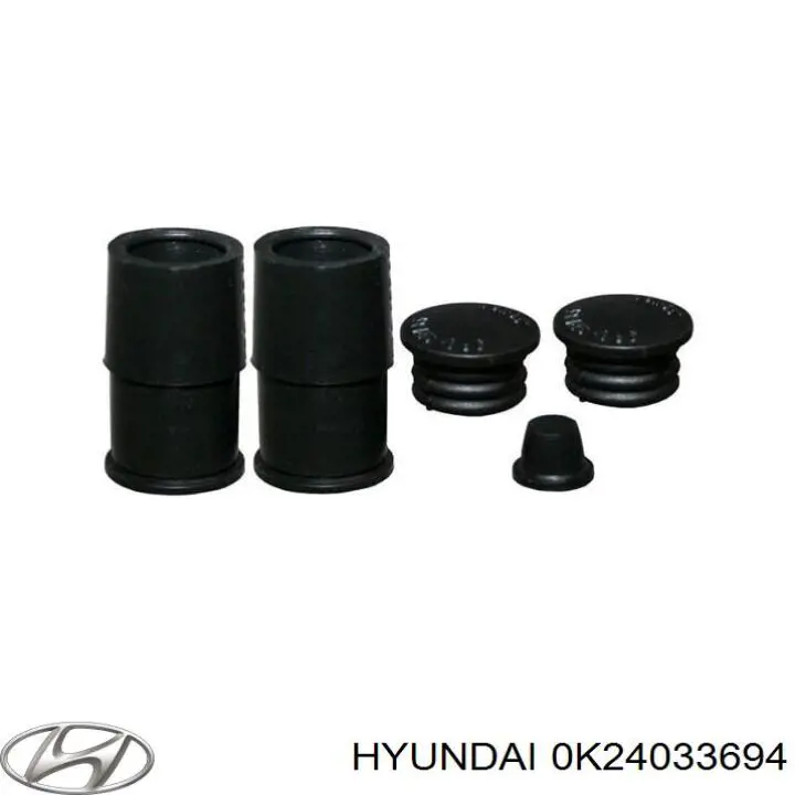 Купить 0K24033694 Hyundai/Kia Втулка направляющая тормозного суппорта