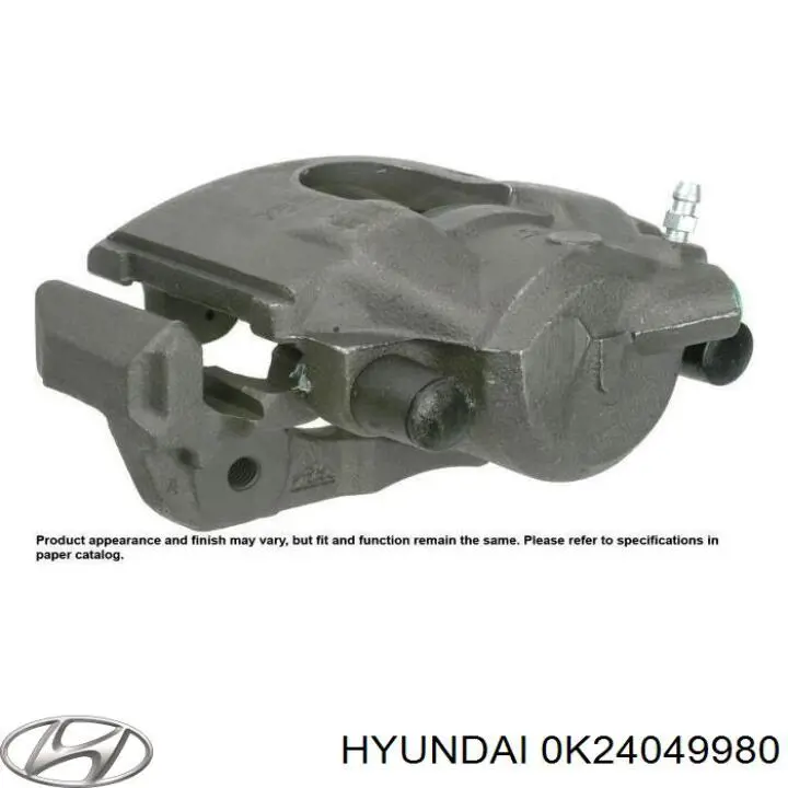 0K24049980 Hyundai/Kia суппорт тормозной задний правый