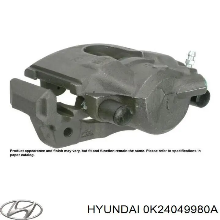 Суппорт тормозной передний правый 0K24049980A Hyundai/Kia