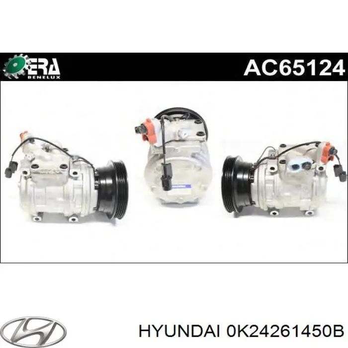 Купить 0K24261450B Hyundai/Kia Компрессор климатической установки