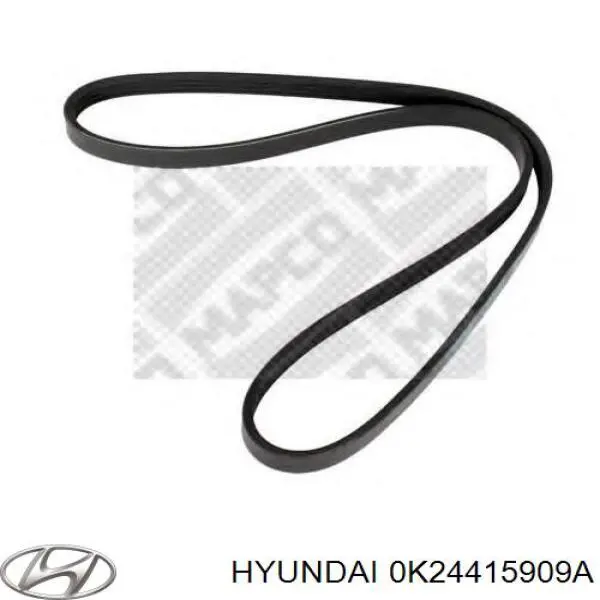 0K24415909A Hyundai/Kia ремень генератора