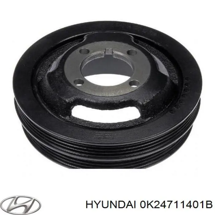 0K9A011401 Hyundai/Kia шкив коленвала