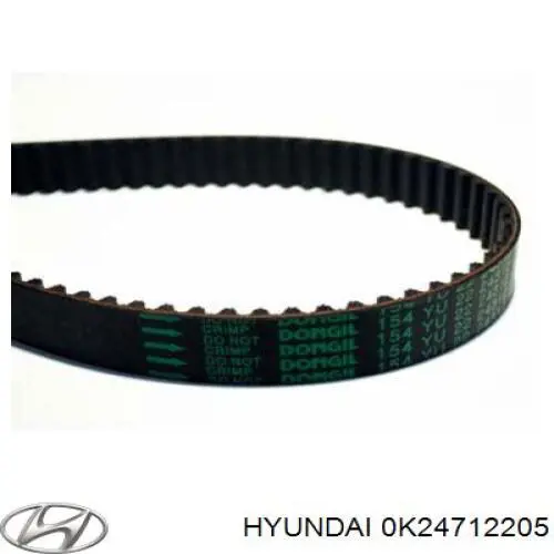 ГРМ ремни Hyundai/Kia 0K24712205