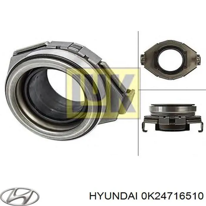 Выжимной подшипник 0K24716510 Hyundai/Kia