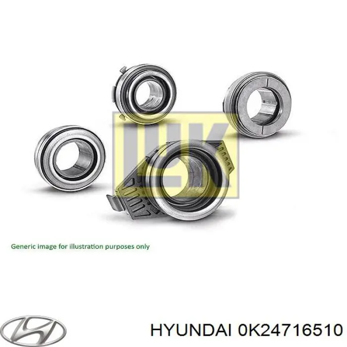 Выжимной подшипник 0K24716510 Hyundai/Kia
