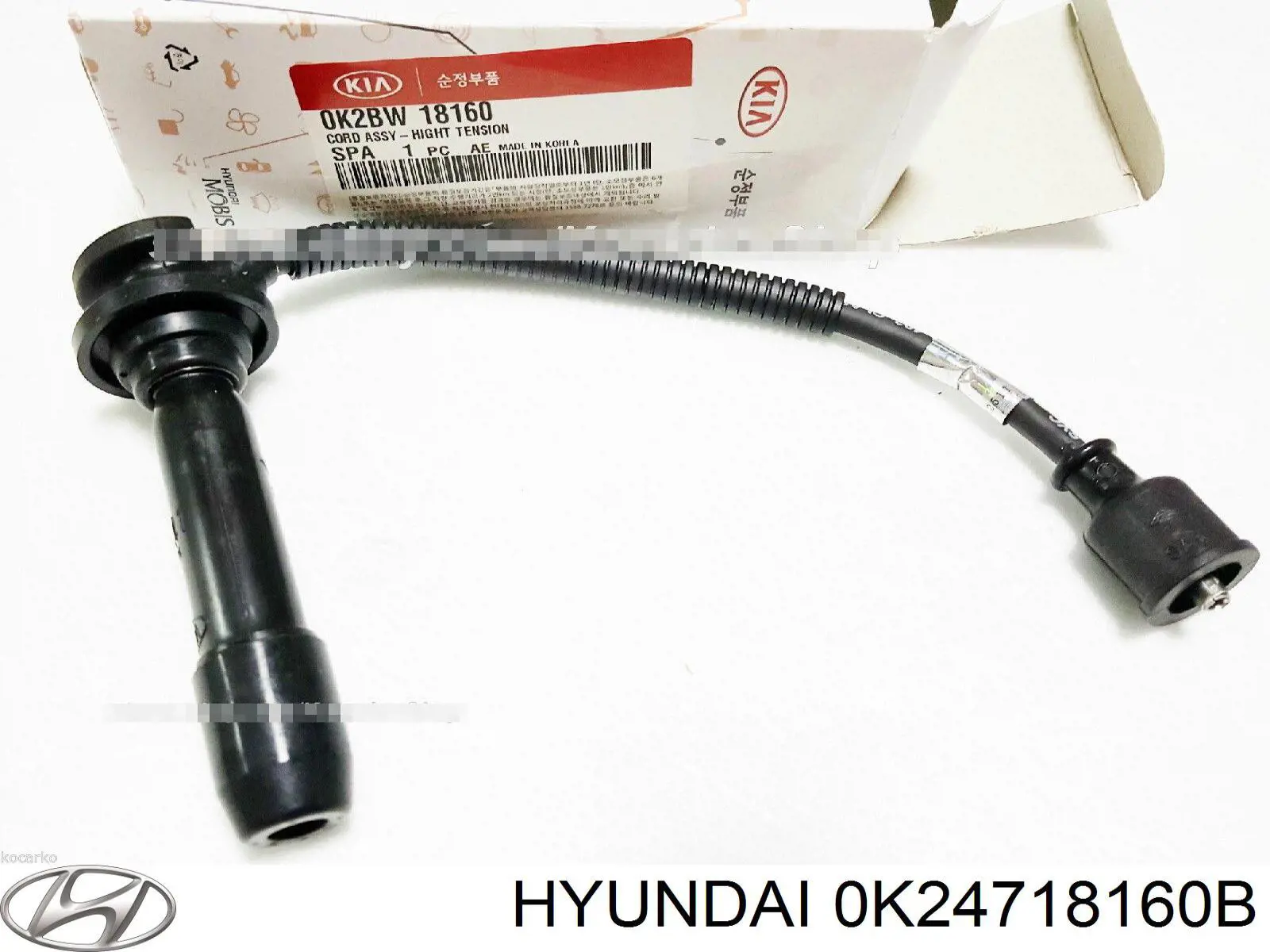 0K24718160B Hyundai/Kia Провода высоковольтные
