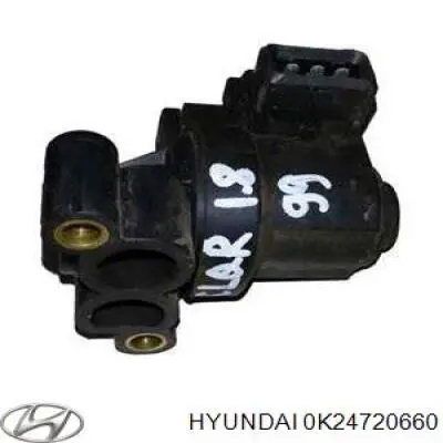 Клапан (регулятор) холостого хода Hyundai/Kia 0K24720660