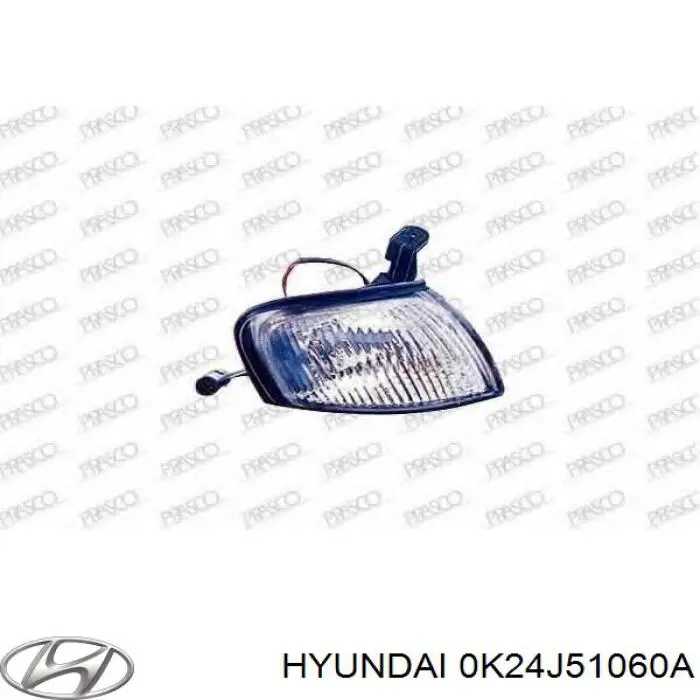 Правый указатель поворота Hyundai/Kia 0K24J51060 цена, от 84.70 USD