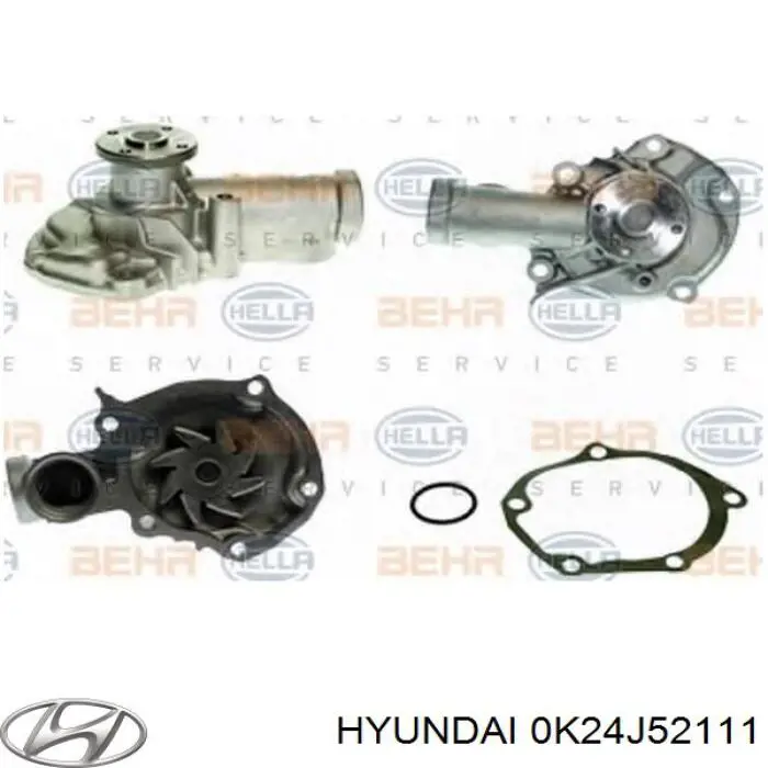 Крыло переднее правое 0K24J52111 Hyundai/Kia