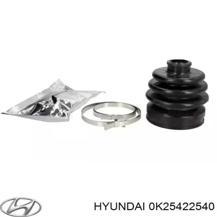Пыльник шарнира угловых скоростей внутренний передний Hyundai/Kia 0K25422540 цена, от 6.30 USD