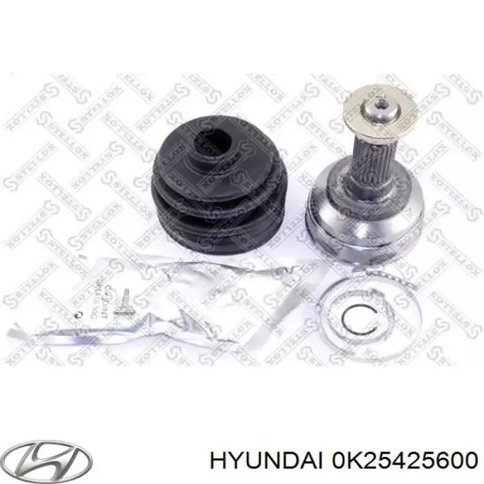 Купить 0K25422520 Hyundai/Kia Привод в сборе левый