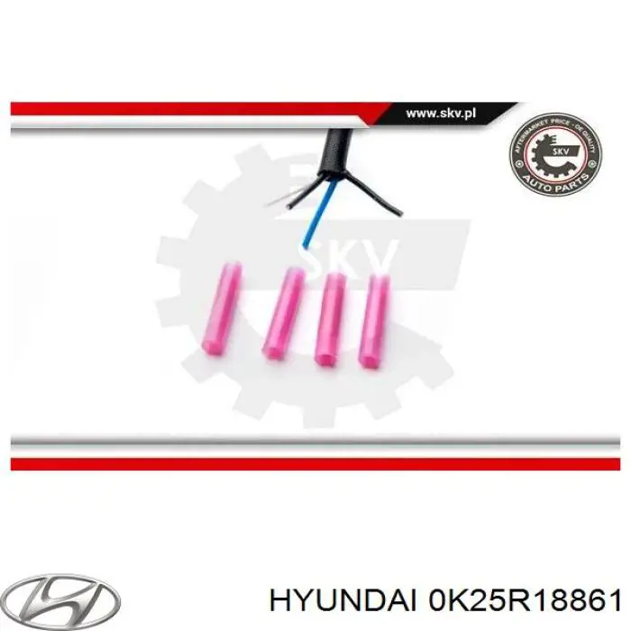 Лямбдазонд, датчик кислорода после катализатора Hyundai/Kia 0K25R18861 цена, от 50.30 USD