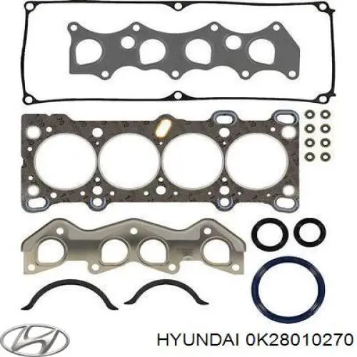 Полный комплект прокладок двигателя Hyundai/Kia 0K28010270 цена, от 179.86 USD