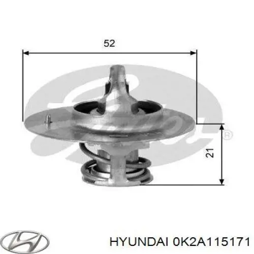 0K2A115171 Hyundai/Kia 