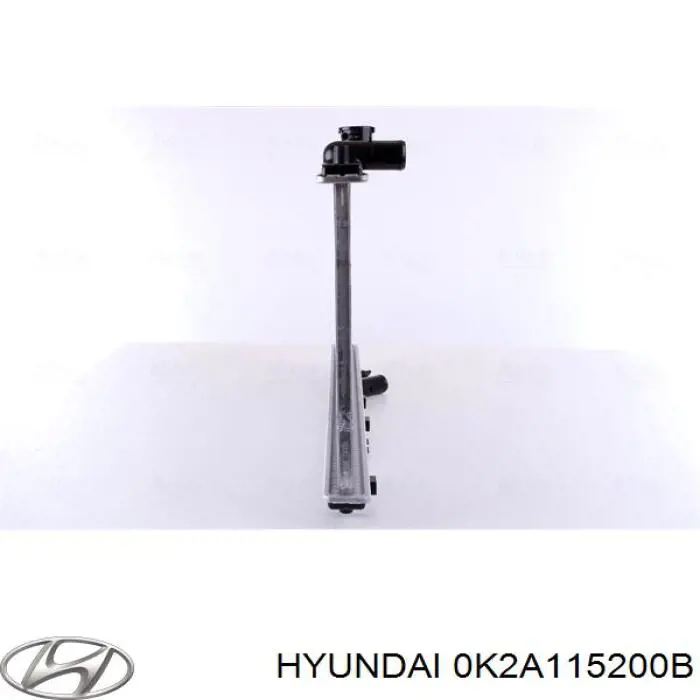 Радиатор 0K2A115200B Hyundai/Kia