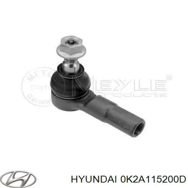 Радиатор 0K2A115200D Hyundai/Kia