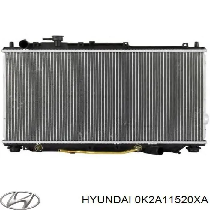 0K2A11520XA Hyundai/Kia радиатор