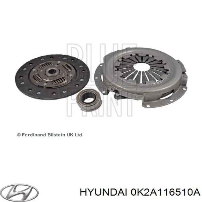 Купить 0K2A116510A Hyundai/Kia Подшипник включения сцепления