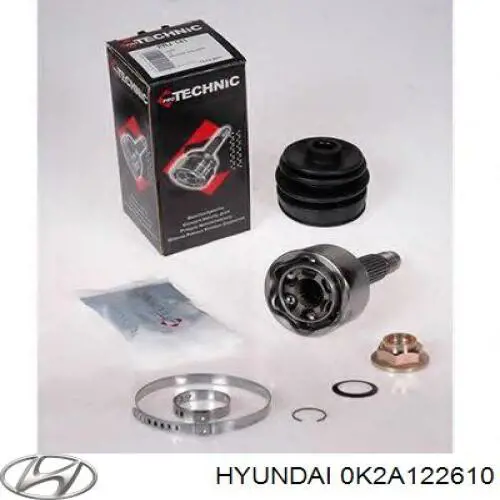 0K2A122610 Hyundai/Kia Наружная граната