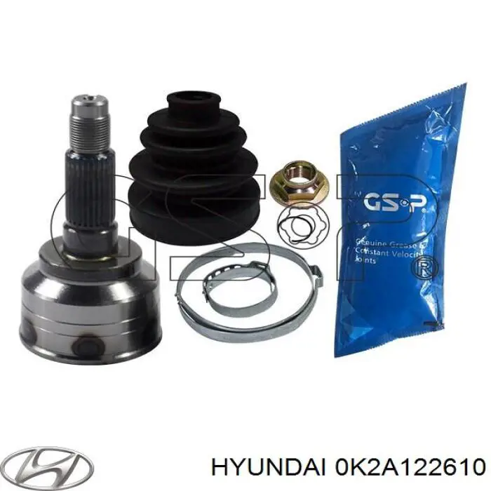 Граната колесная Hyundai/Kia 0K2A122610 цена, от 29.85 USD