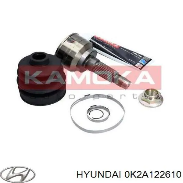 Купить 0K2A122610 Hyundai/Kia Внешняя граната