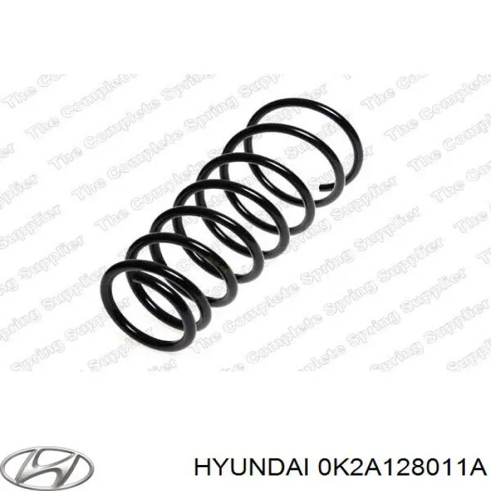 Задняя пружина 0K2A128011A Hyundai/Kia