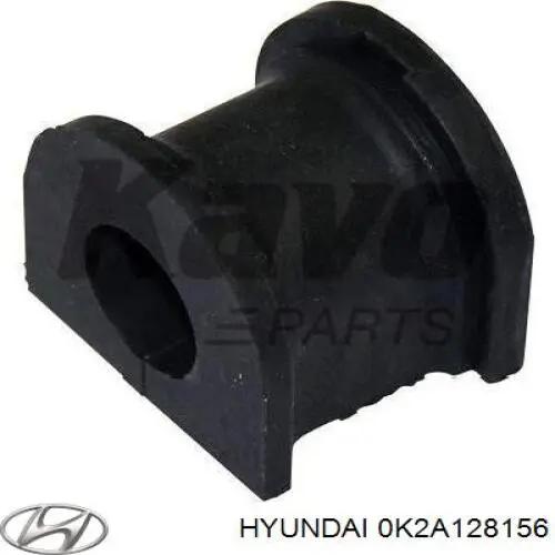 Резинка заднего стабилизатора Hyundai/Kia 0K2A128156 цена, от 2.14 USD