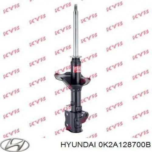 0K2A128700B Hyundai/Kia амортизатор задний правый