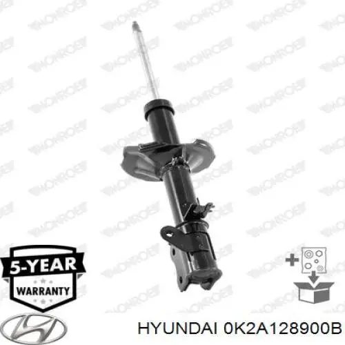 0K2A128900B Hyundai/Kia амортизатор задний левый