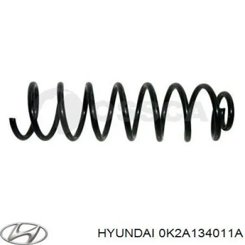 Пружина амортизатора передняя Hyundai/Kia 0K2SA34011 цена, от 42.61 USD