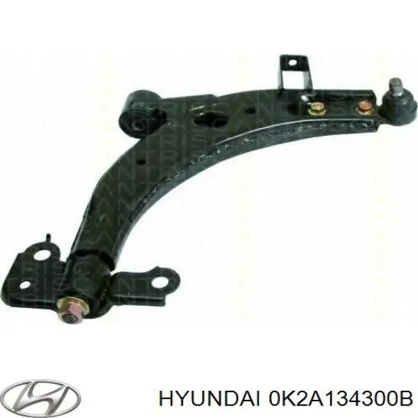 0K2A134300 Hyundai/Kia рычаг передней подвески нижний правый