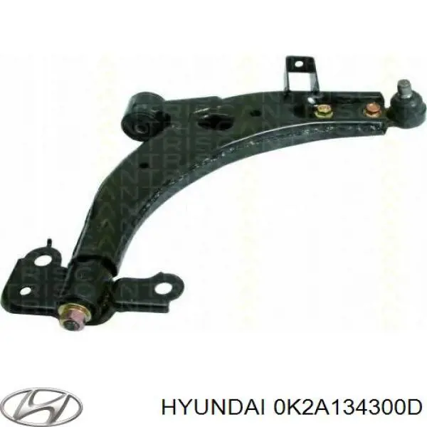 0K2A134300D Hyundai/Kia рычаг передней подвески нижний правый