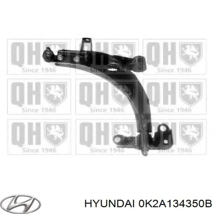 Левый рычаг передней нижней подвески Hyundai/Kia 0K2A134350B цена, от 63.32 USD