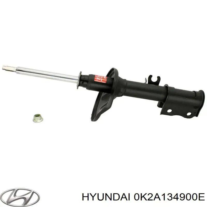 Стойка передняя левая Hyundai/Kia 0K2A134900