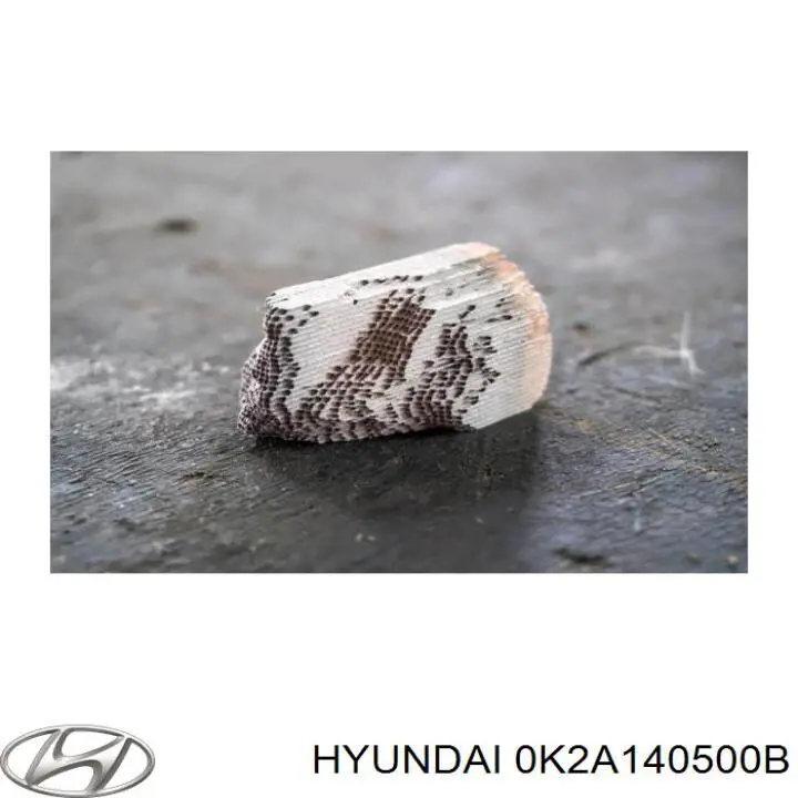 0K2A140500B Hyundai/Kia труба приемная (штаны глушителя передняя)