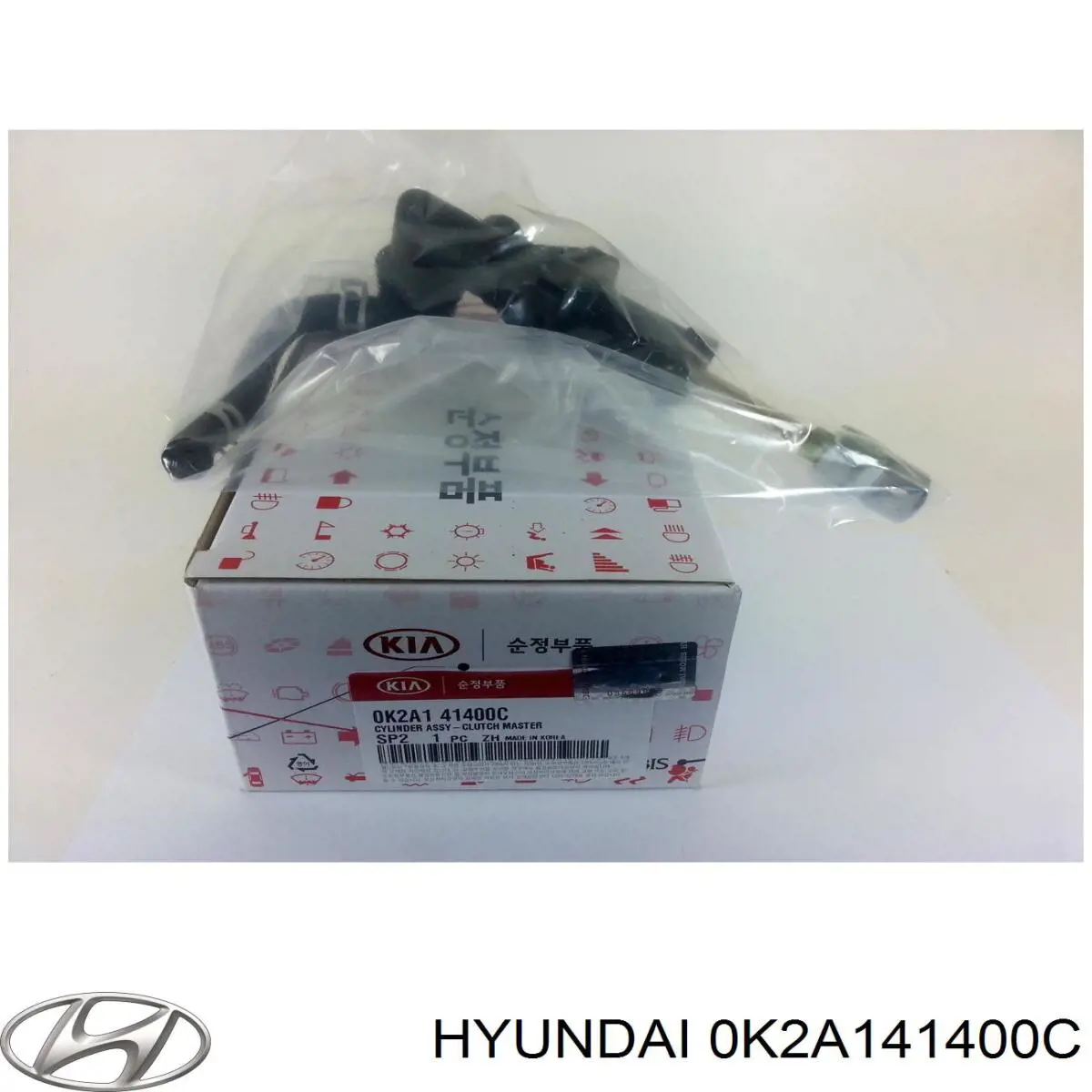 Главный цилиндр сцепления 0K2A141400B Hyundai/Kia