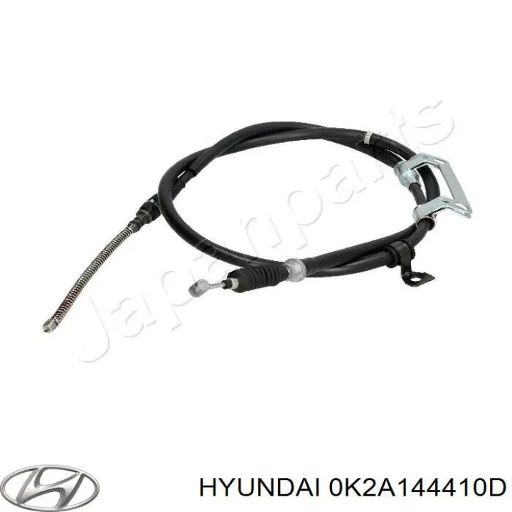 0K2A144410D Hyundai/Kia трос ручного тормоза задний правый