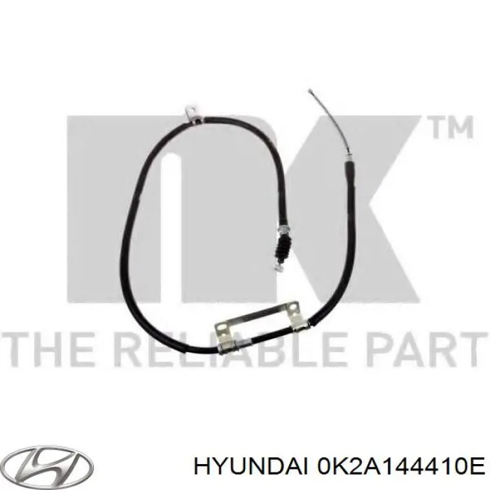 Трос стояночного тормоза задний правый KAP KM0701242 цена, от 16.65 USD