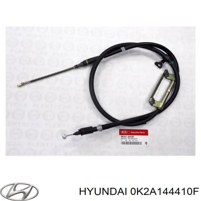 Задний правый трос ручника 0K2A144410F Hyundai/Kia