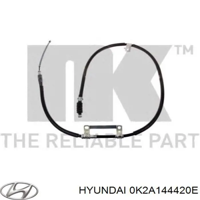 Трос ручника 0K2A144420E Hyundai/Kia