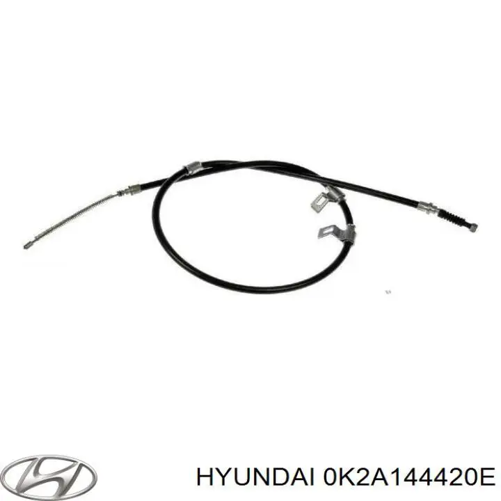 Трос ручного тормоза задний Hyundai/Kia 0K2A144420E цена, от 17.82 USD