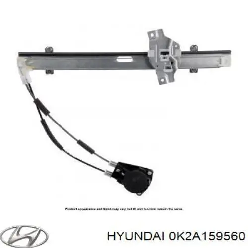 Купить 0K2A159560B Hyundai/Kia Подъемник механический ветрового стекла