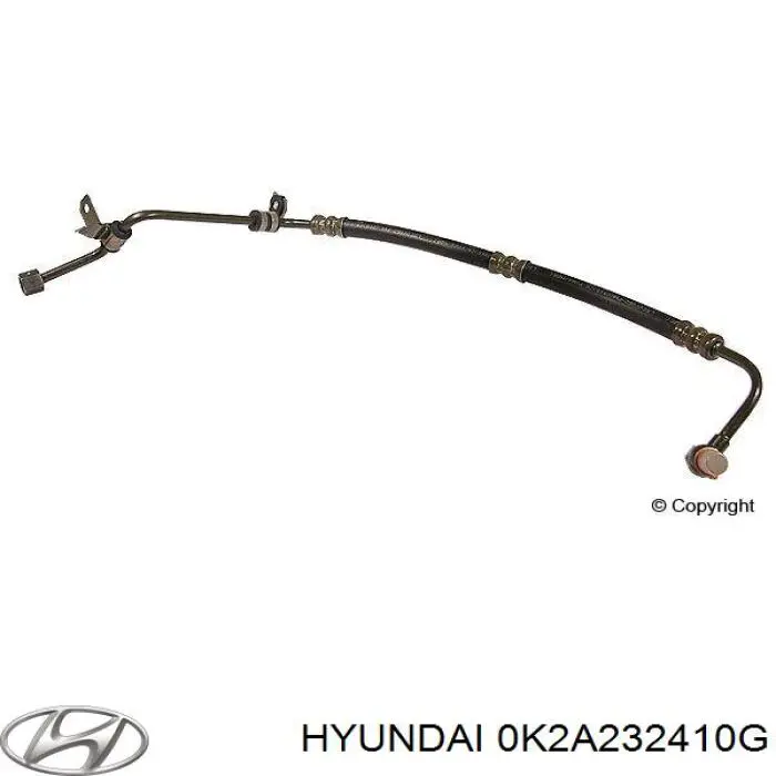 Глушитель задний 0K2A232410F Hyundai/Kia