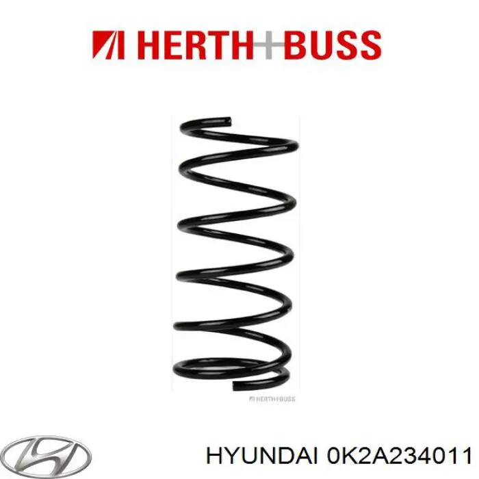 Передняя пружина 0K2A234011 Hyundai/Kia