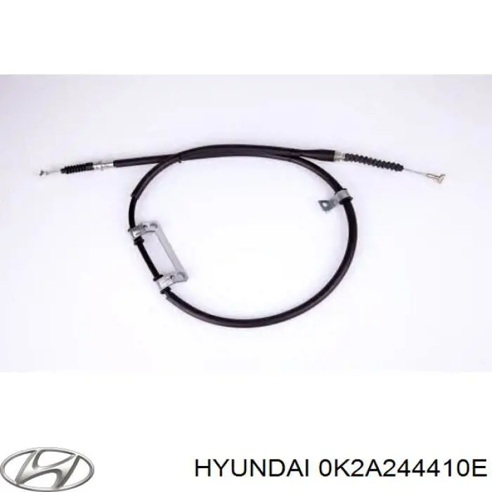 Трос стояночного тормоза задний правый Hyundai/Kia 0K2A244410E цена, от 18.67 USD