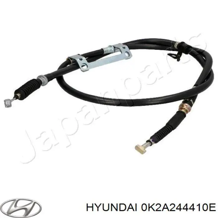 Трос стояночного тормоза задний правый Hyundai/Kia 0K2A244410E цена, от 18.67 USD