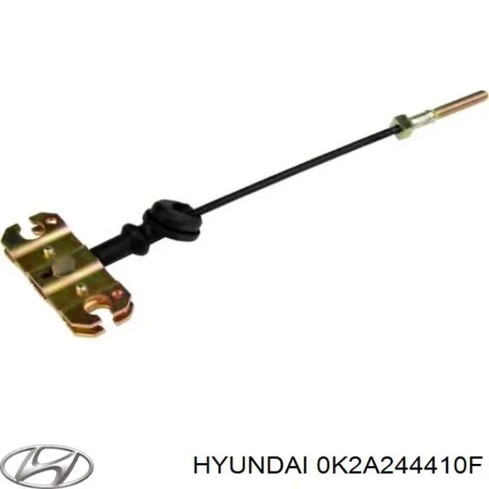Купить 0K2A244410F Hyundai/Kia Задний правый трос ручника