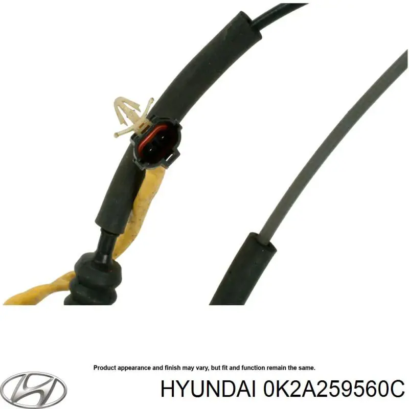 0K2A259560C Hyundai/Kia mecanismo de acionamento de vidro da porta dianteira esquerda