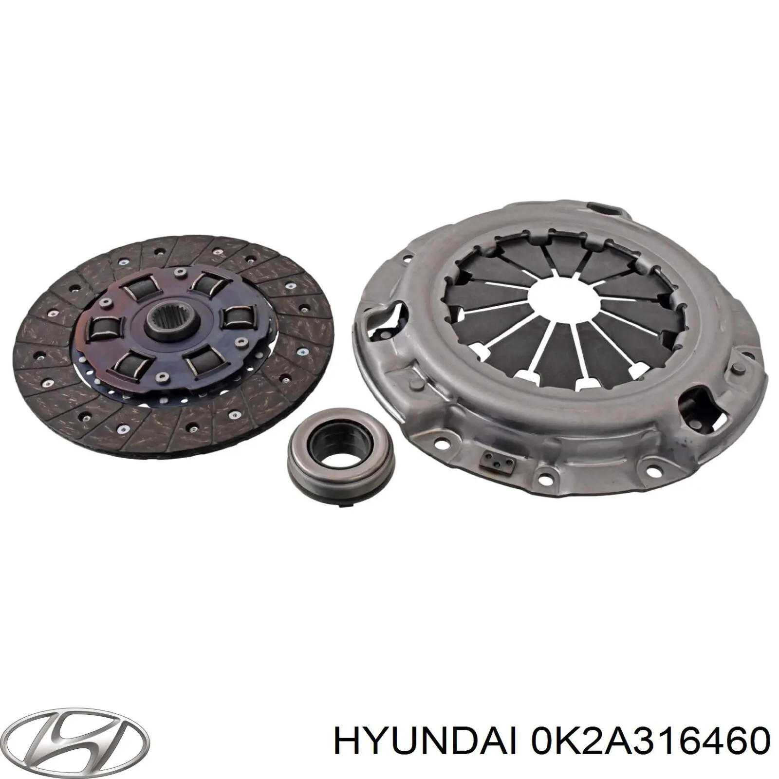 Купить 0K2A316460 Hyundai/Kia Диск сцепления