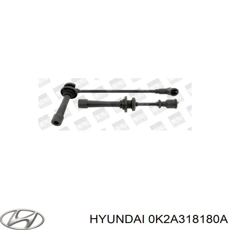 Провода зажигания Hyundai/Kia 0K2A318180A цена, от 12.64 USD